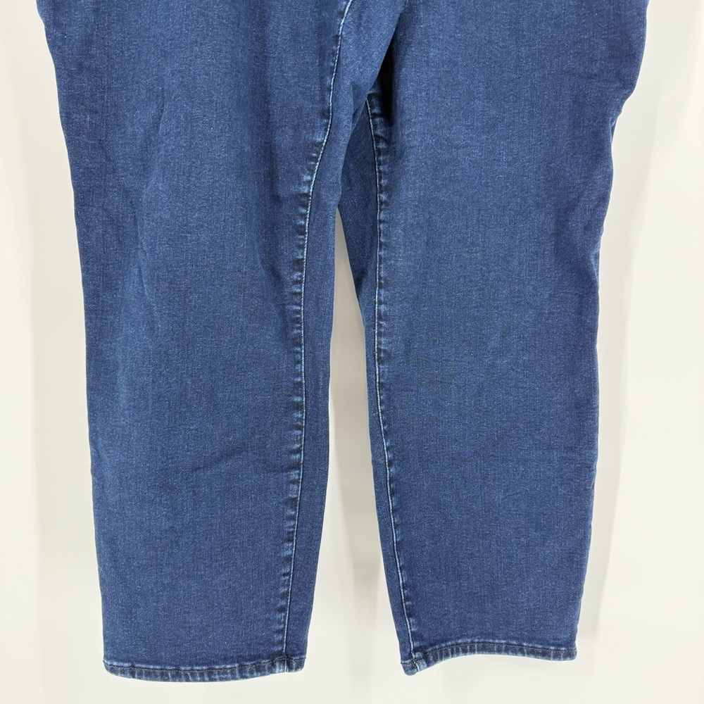 Good American High Rise Skinny Jeans Stretch Denim Cropped Ankle‎ Womens 20-26 - Picture 3 of 9